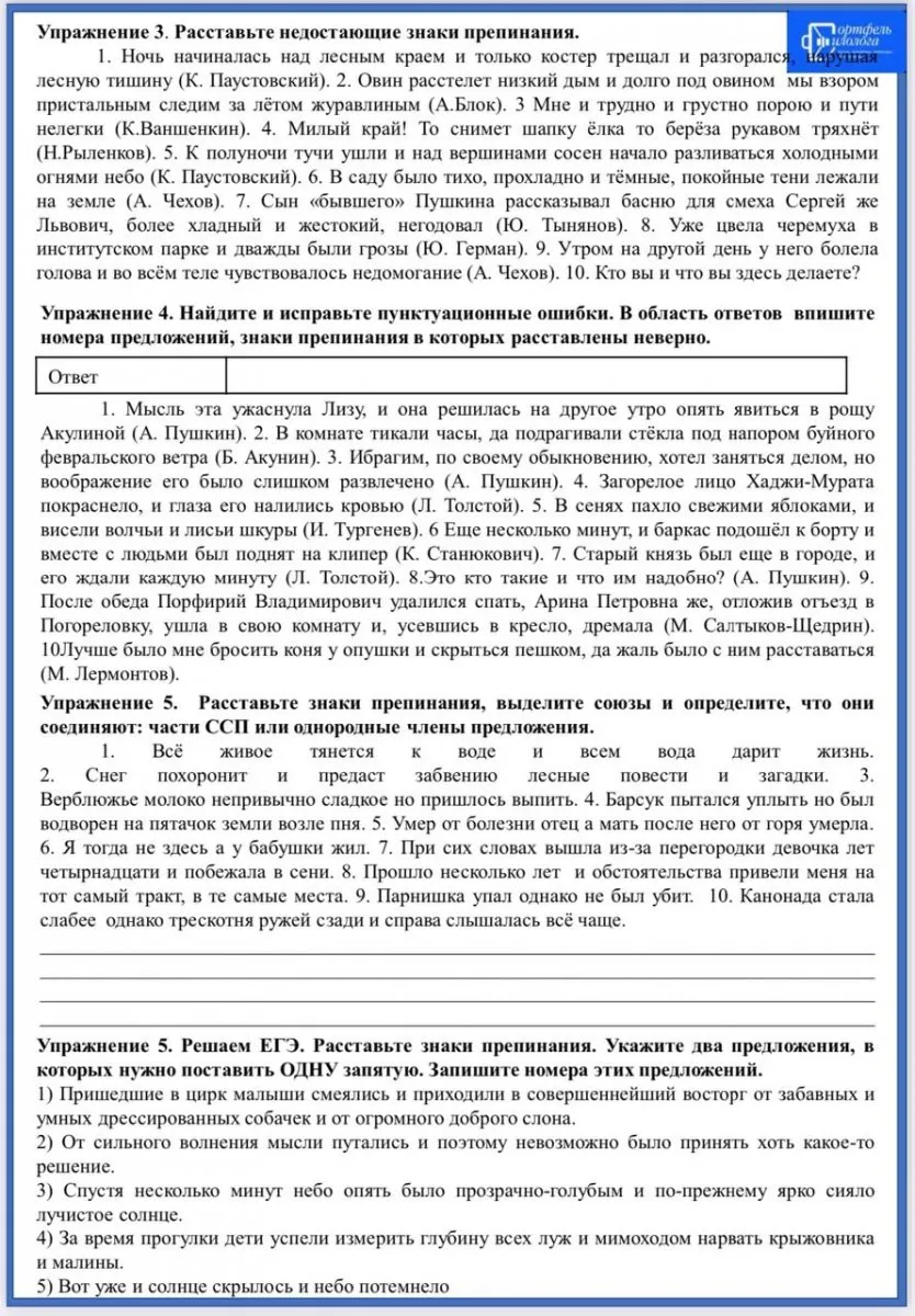 «Папка-выручалка» по русскому языку